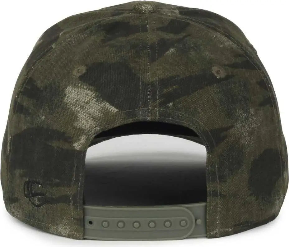 OC Sports CANV-111SB Cotton Canvas Cap - Generic Camo - Camo / OSFM