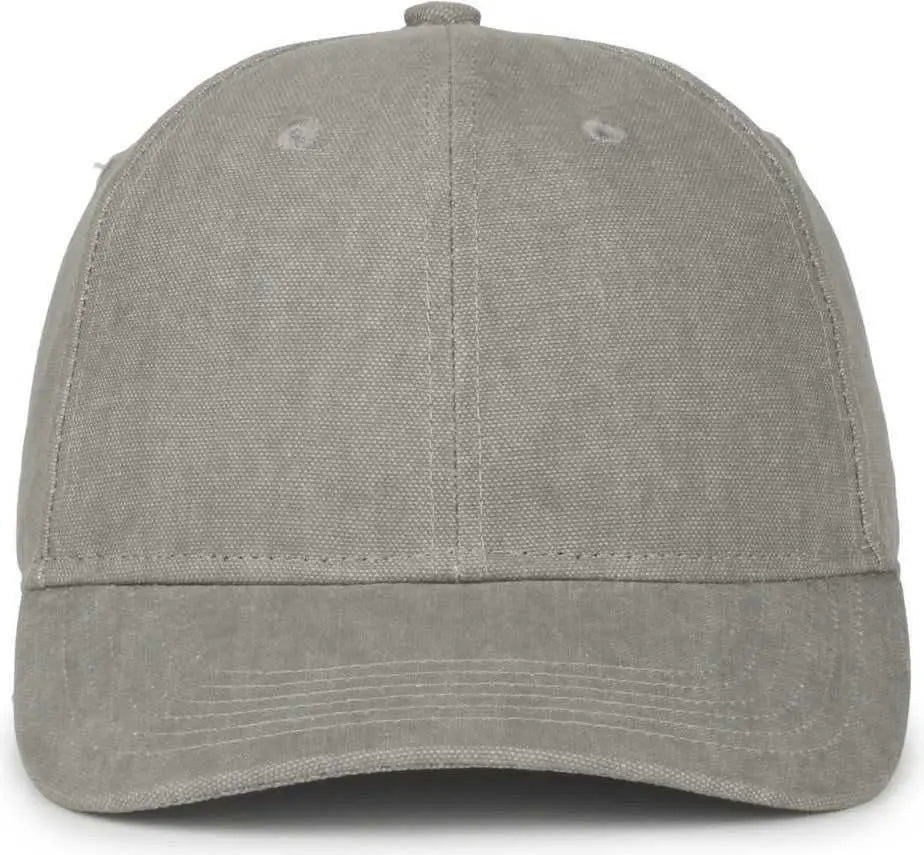 OC Sports CANV-111SB Cotton Canvas Cap - Light Gray - Gray / OSFM
