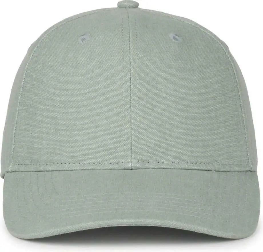 OC Sports CANV-111SB Cotton Canvas Cap - Light Sage - Sage / OSFM