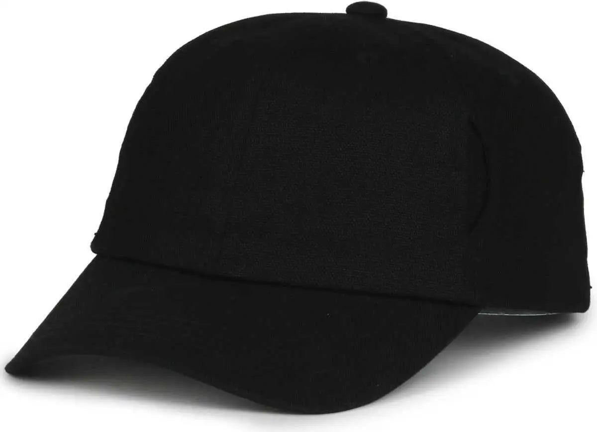 OC Sports CARG100 Cap with Temple Side Pockets - Black - Black / OSFM