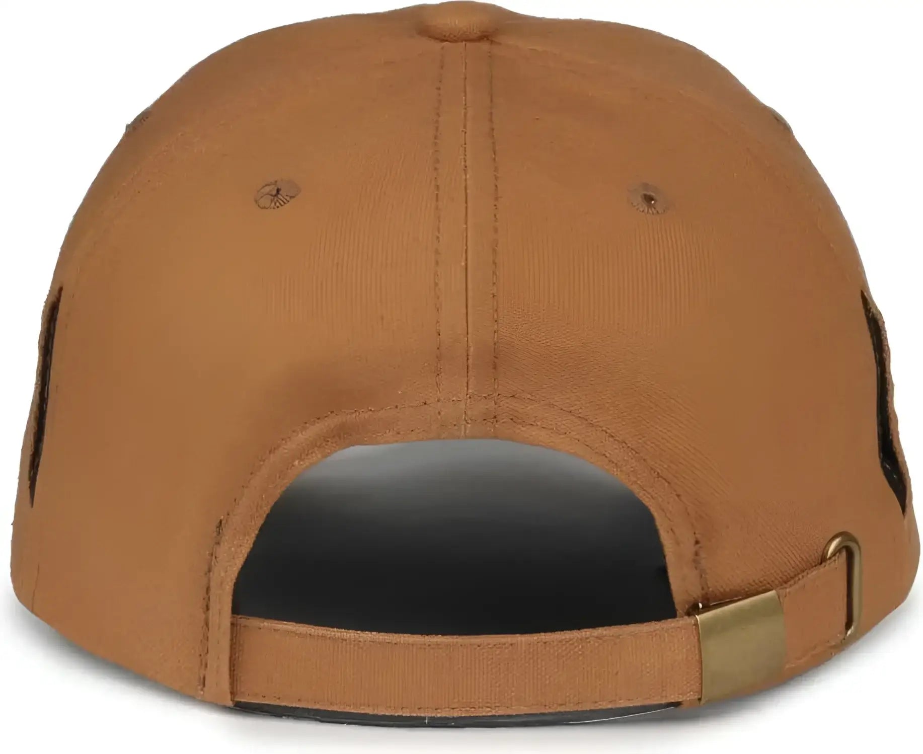 OC Sports CARG100 Cap with Temple Side Pockets - Brown - Brown / OSFM