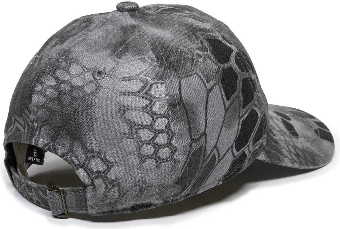 OC Sports CGW-115 Garment Washed Camo Cap - Kryptek Raid - Kryptek / 6 7/8’’ - 7 1/2’’