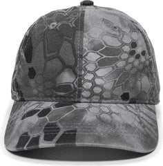 OC Sports CGW-115 Garment Washed Camo Cap - Kryptek Raid - Kryptek / 6 7/8’’ - 7 1/2’’