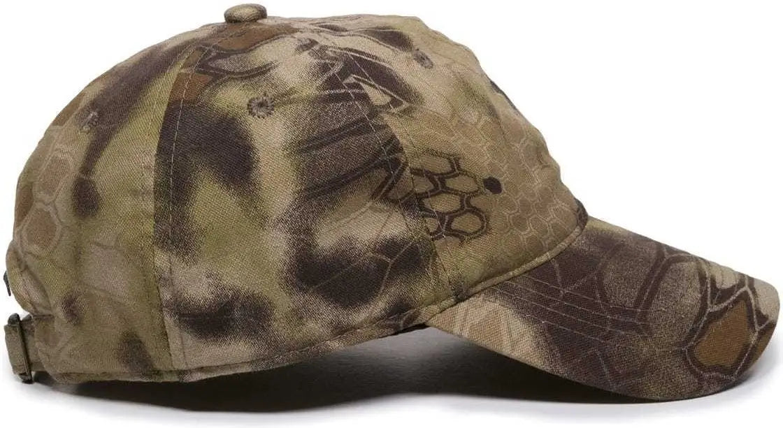 OC Sports CGW-115 Garment Washed Camo - Kryptek Highlander - Kryptek Highlander / 6 7/8’’ - 7 1/2’’