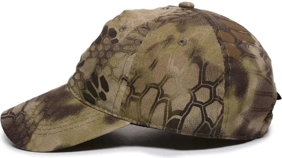 OC Sports CGW-115 Garment Washed Camo - Kryptek Highlander - Kryptek Highlander / 6 7/8’’ - 7 1/2’’