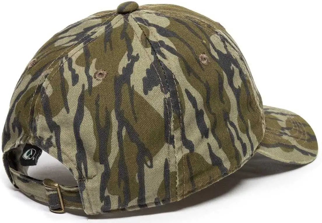 OC Sports CGW-115 Garment Washed Camo - Original Mossy Oak Bottomland - Original Mossy Oak Bottomland / 6 7/8’’ - 7