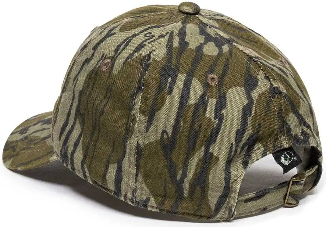 OC Sports CGW-115 Garment Washed Camo - Original Mossy Oak Bottomland - Original Mossy Oak Bottomland / 6 7/8’’ - 7