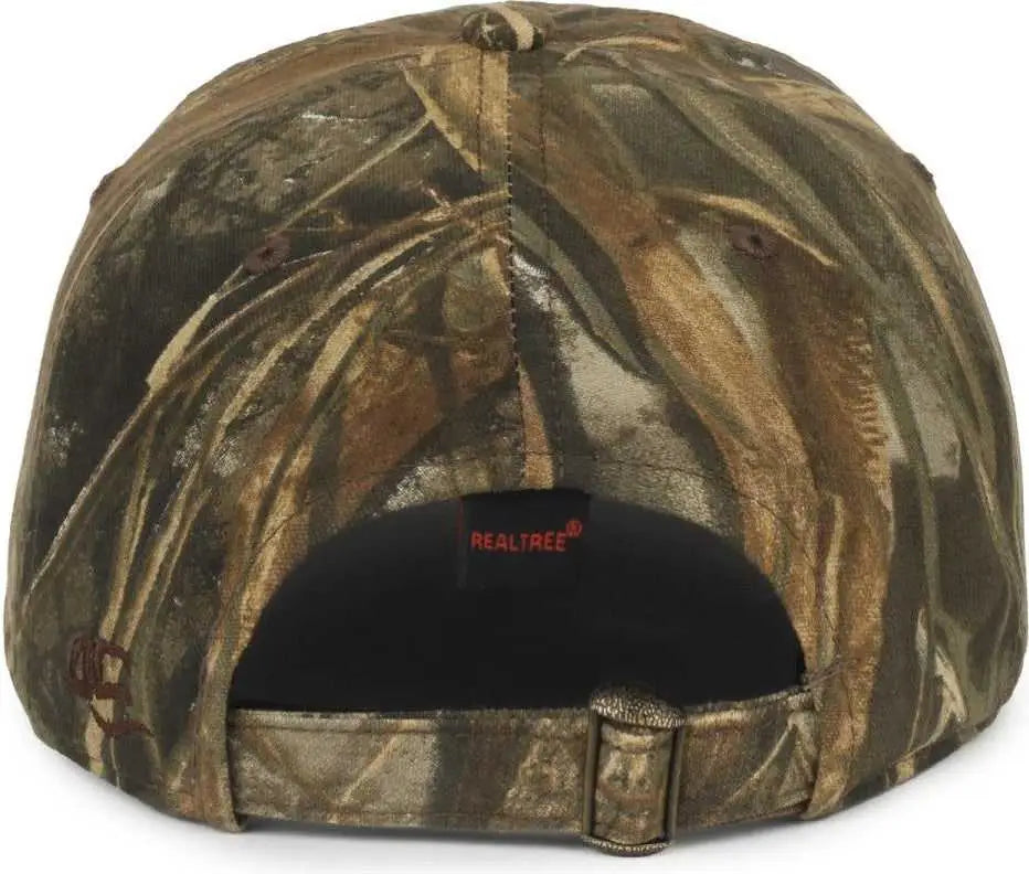 OC Sports CGW-115 Garment Washed Camo - Realtree Max 7 - Realtree / OSFM