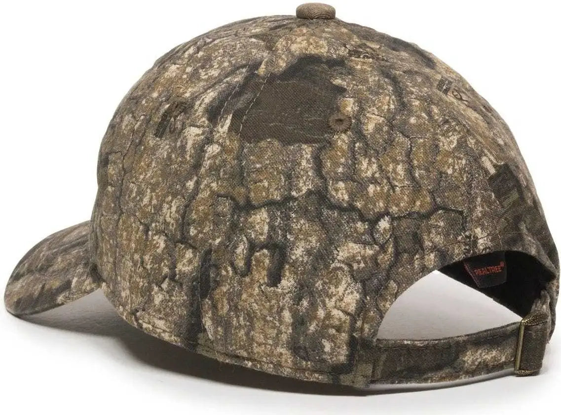 OC Sports CGW-115 Garment Washed Camo - Realtree Timber - Realtree Timber / 6 7/8’’ - 7 1/2’’