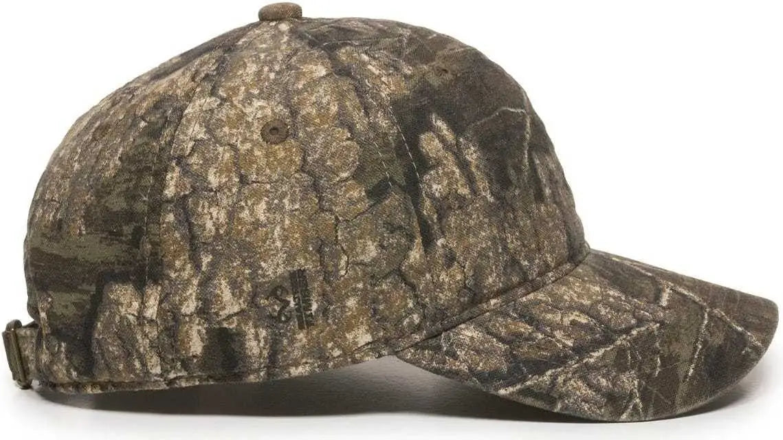 OC Sports CGW-115 Garment Washed Camo - Realtree Timber - Realtree Timber / 6 7/8’’ - 7 1/2’’