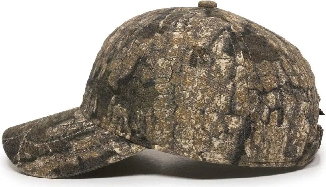 OC Sports CGW-115 Garment Washed Camo - Realtree Timber - Realtree Timber / 6 7/8’’ - 7 1/2’’