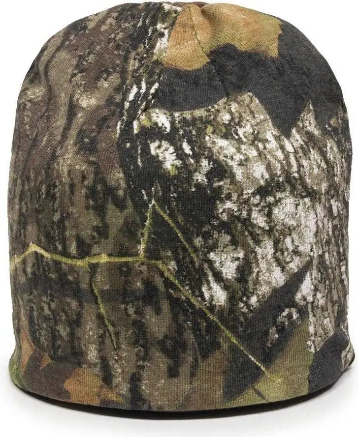 OC Sports CMK-405 Beanie - Mossy Oak Break-Up Black - Mossy Oak Break-Up Black / 6 7/8’’ - 7 1/2’’
