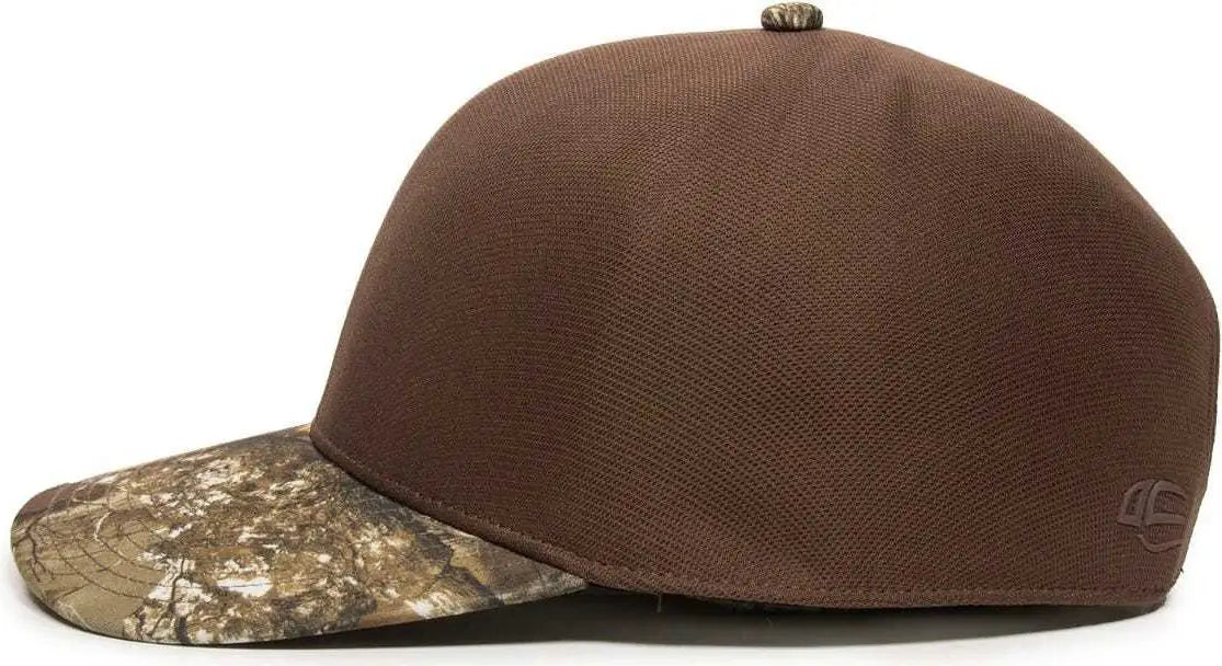 OC Sports CONCEAL Adjustable Cap - Brown Realtree Edge - Brown Realtree / 6 7/8’’ - 7 1/2’’
