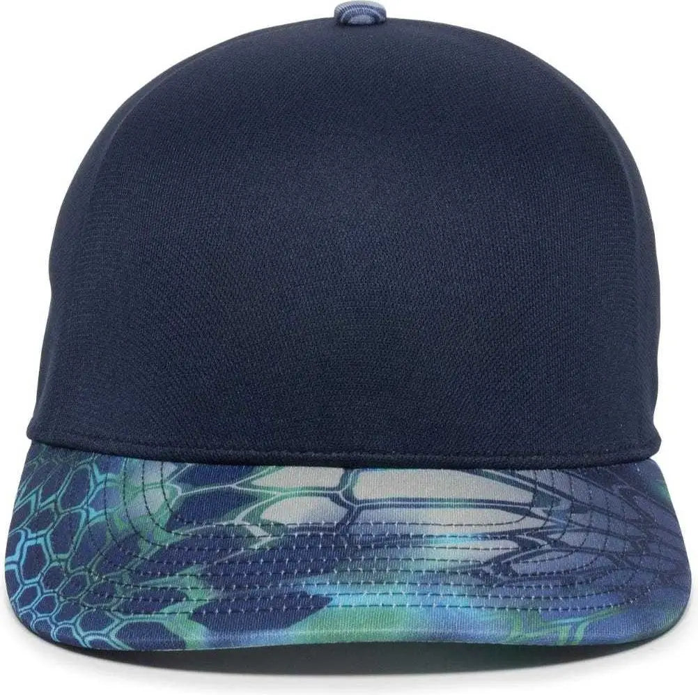 OC Sports CONCEAL Adjustable Cap - Navy Kryptek Pontus - Navy Kryptek / 6 7/8’’ - 7 1/2’’