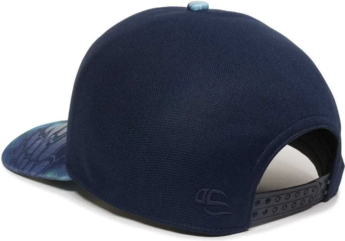 OC Sports CONCEAL Adjustable Cap - Navy Kryptek Pontus - Navy Kryptek / 6 7/8’’ - 7 1/2’’