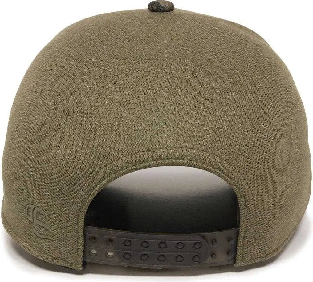 OC Sports CONCEAL Adjustable Cap - Olive Mossy Oak Break-Up Country - Olive Mossy Oak / 6 7/8’’ - 7 1/2’’