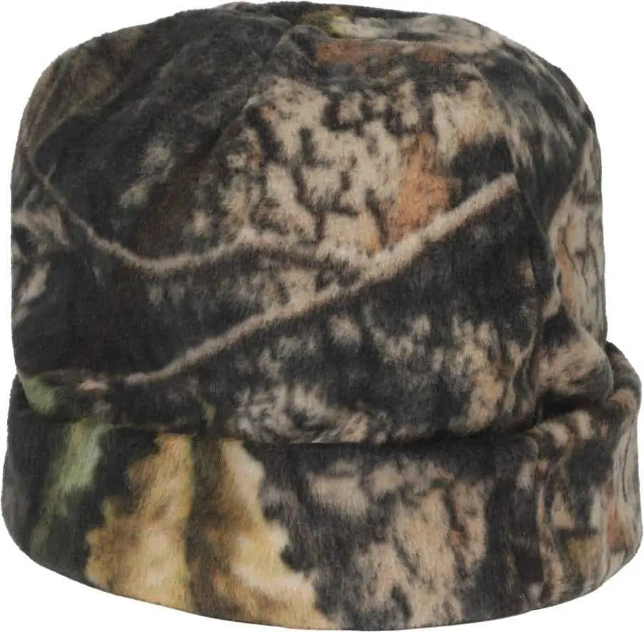 OC Sports COR-002 Beanie with Cuff Easily Visible Reversible - Mossy Oak Country DNA Blaze - Mossy Oak Blaze / OSFM