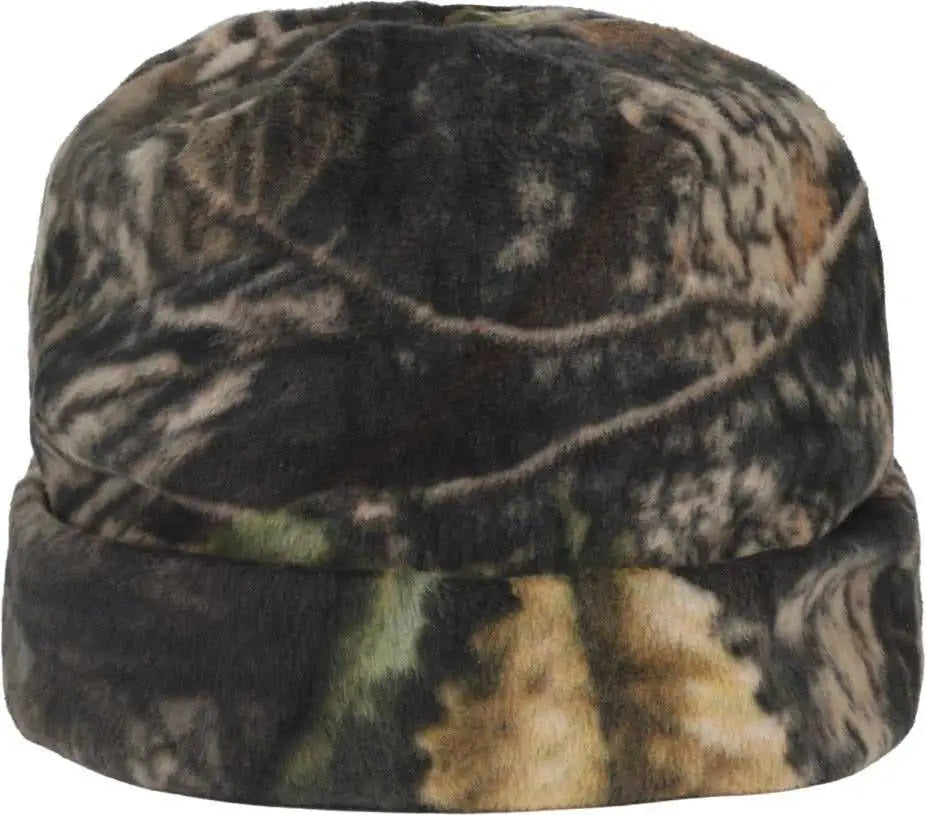 OC Sports COR-002 Beanie with Cuff Easily Visible Reversible - Mossy Oak Country DNA Blaze - Mossy Oak Blaze / OSFM