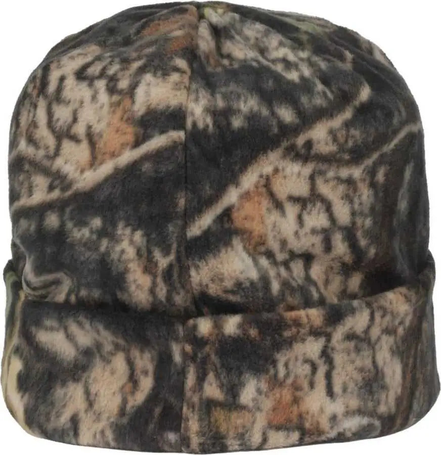 OC Sports COR-002 Beanie with Cuff Easily Visible Reversible - Mossy Oak Country DNA Blaze - Mossy Oak Blaze / OSFM