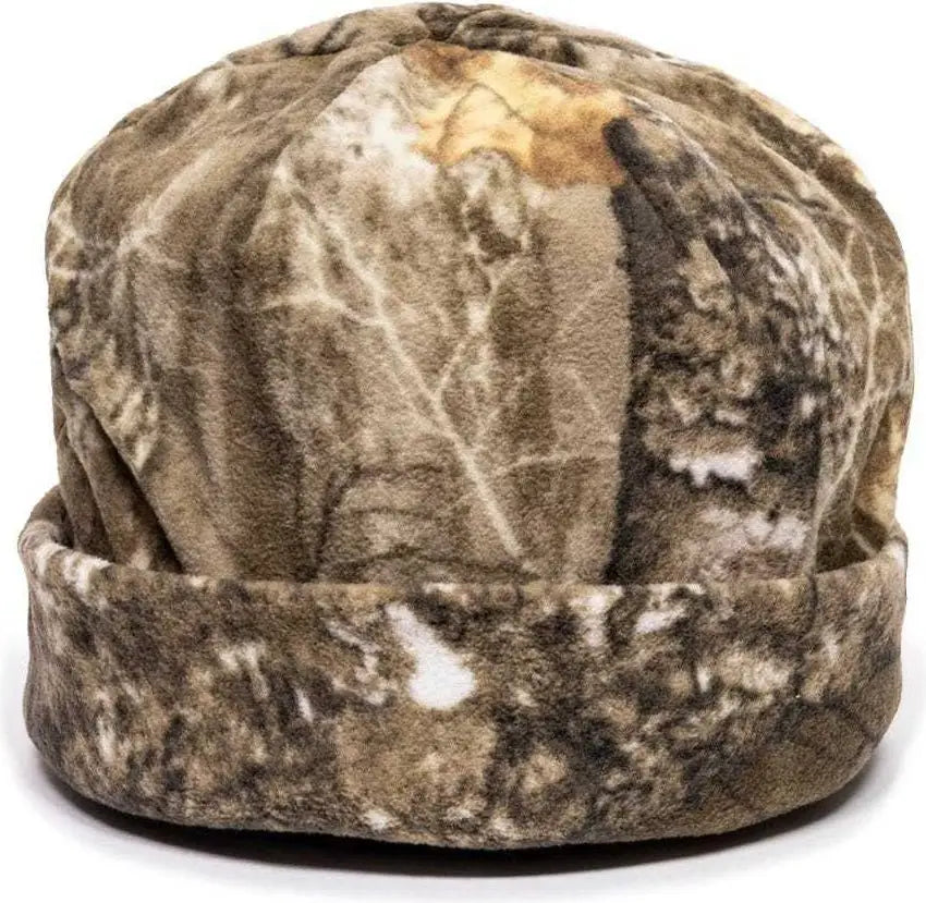 OC Sports COR-002 Beanie with Cuff Easily Visible Reversible - Realtree Edge Blaze - Realtree Edge Blaze / 6 7/8’’ - 7