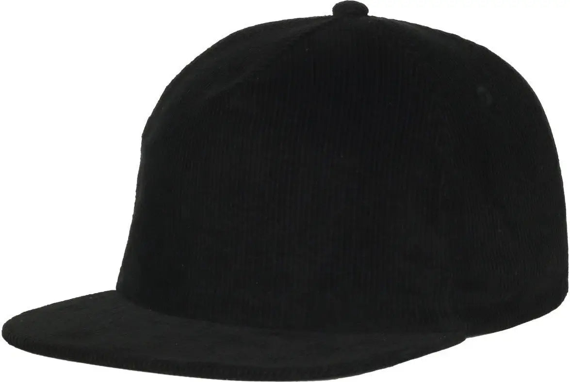 OC Sports CORD01 Corduroy Cap - Black - Black / OSFM