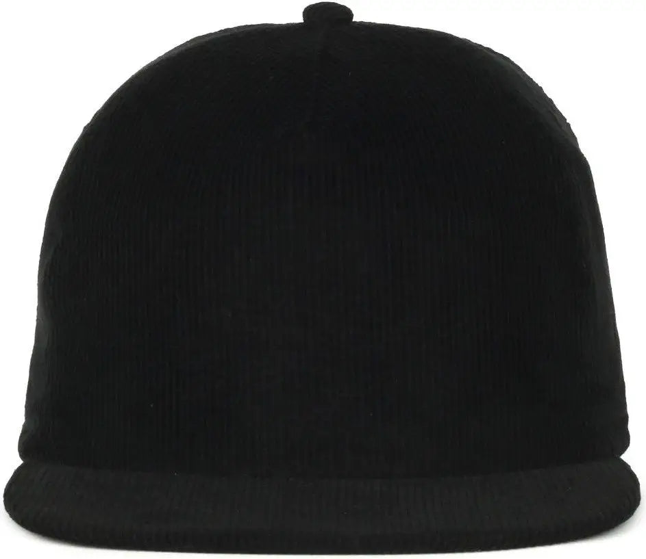 OC Sports CORD01 Corduroy Cap - Black - Black / OSFM