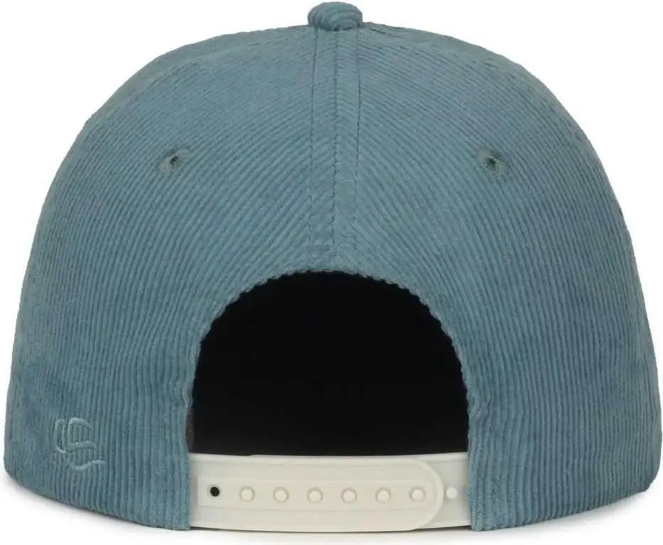 OC Sports CORD01 Corduroy Cap - Dusty Blue - Blue / OSFM