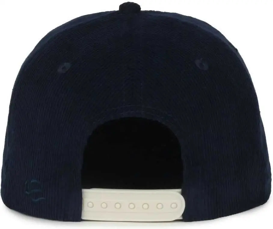 OC Sports CORD01 Corduroy Cap - Navy - Navy / OSFM