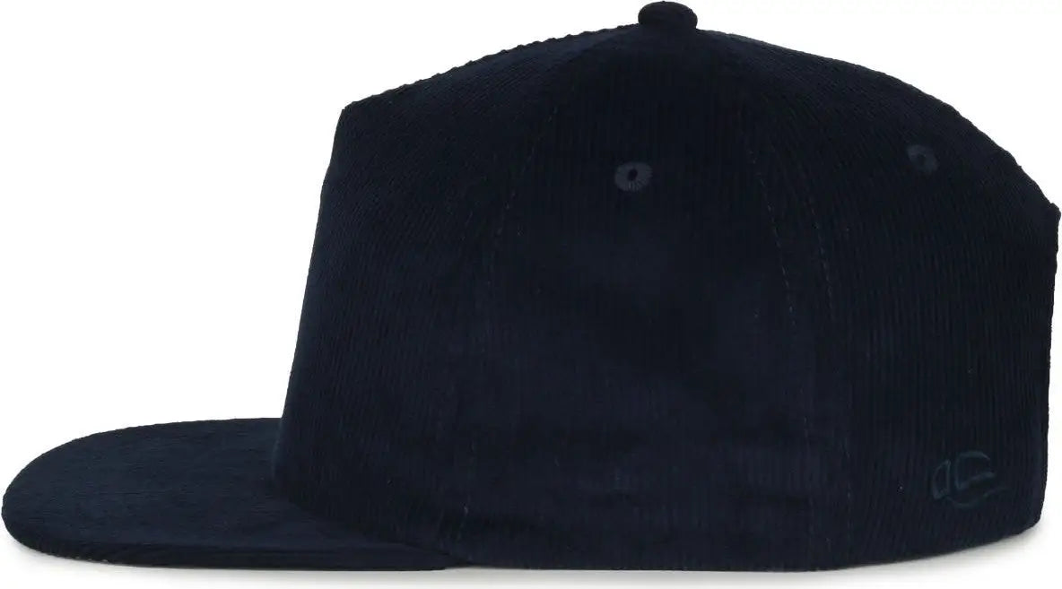 OC Sports CORD01 Corduroy Cap - Navy - Navy / OSFM