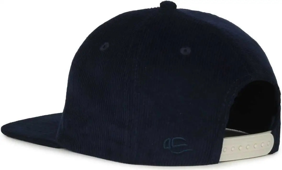 OC Sports CORD01 Corduroy Cap - Navy - Navy / OSFM