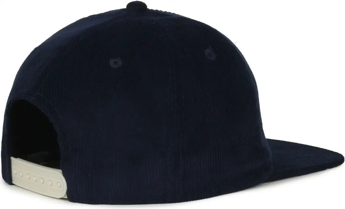 OC Sports CORD01 Corduroy Cap - Navy - Navy / OSFM