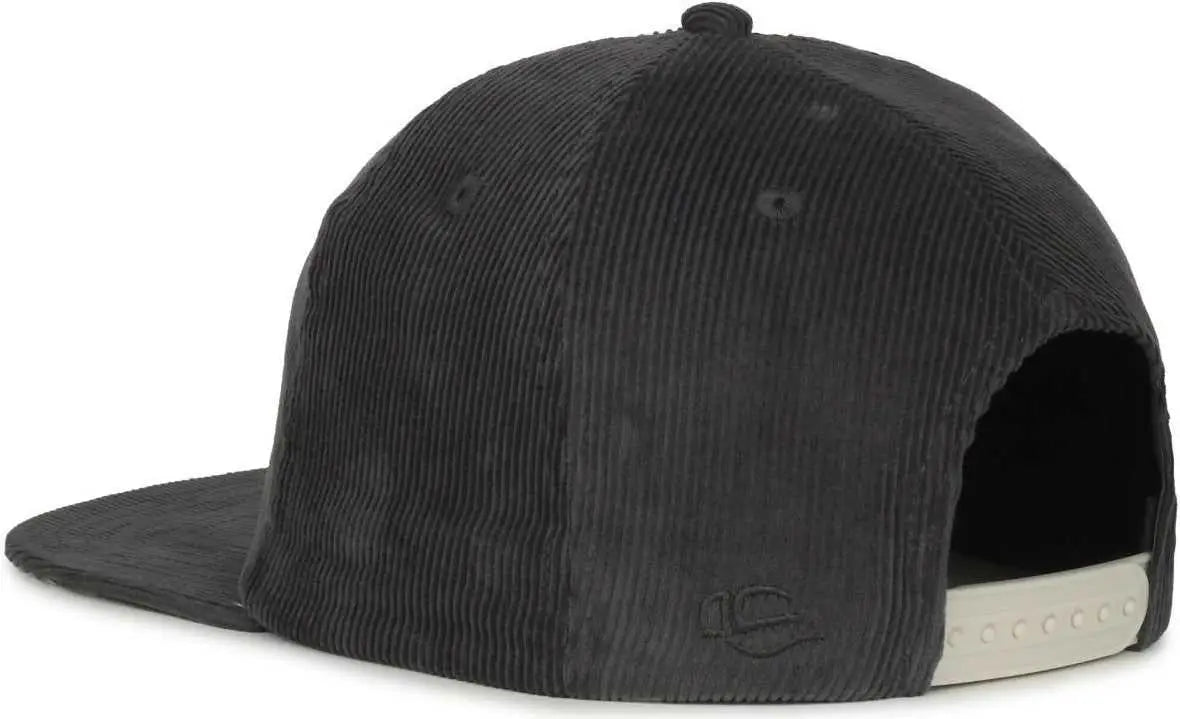 OC Sports CORD01 Corduroy Cap - Steel - Steel / OSFM