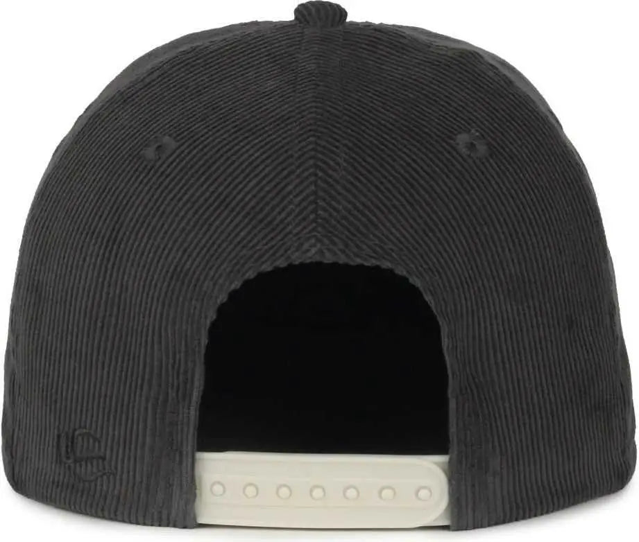 OC Sports CORD01 Corduroy Cap - Steel - Steel / OSFM