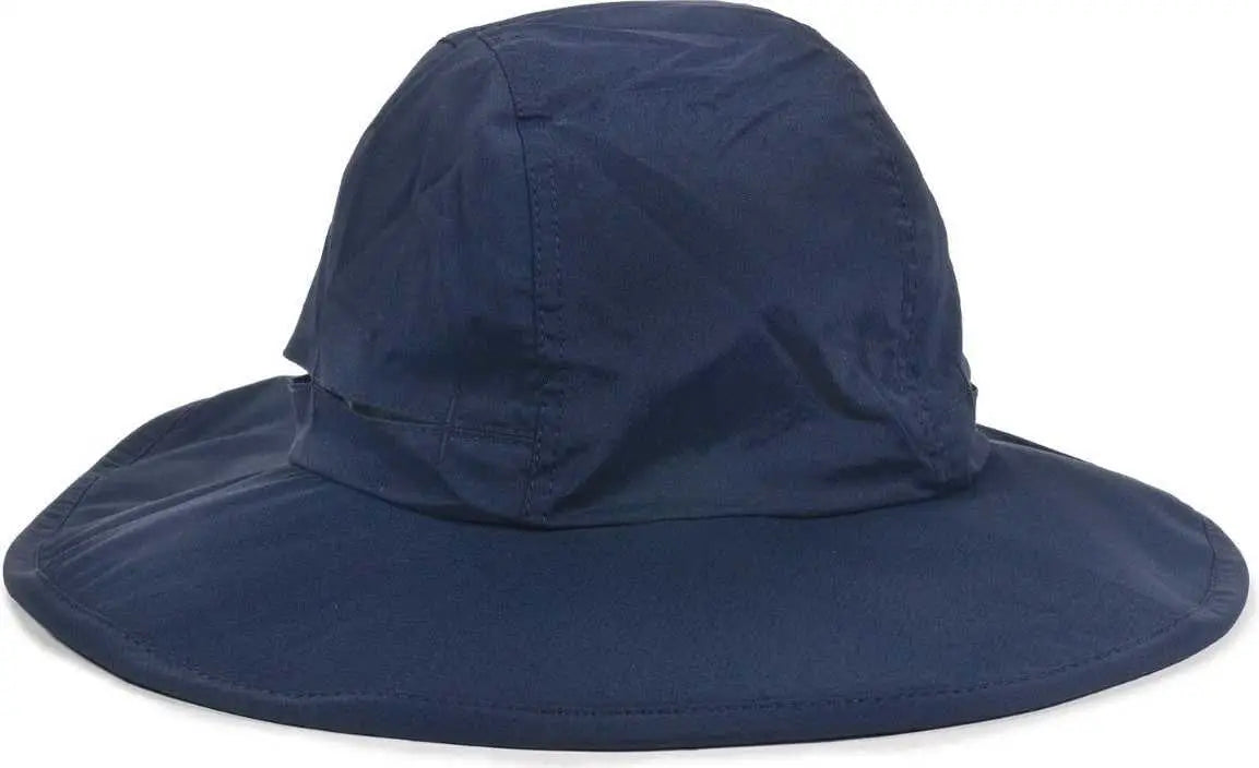 OC Sports CSB-100 Adjustable Cinching Cord Boonie Hat - Navy - Navy / One Size Fits Most