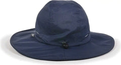 OC Sports CSB-100 Adjustable Cinching Cord Boonie Hat - Navy - Navy / One Size Fits Most