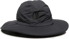 OC Sports CSB-100 Adjustable Cinching Cord Casual Hat - Graphite - Dark Gray / 6 7/8’’ - 7 1/2’’
