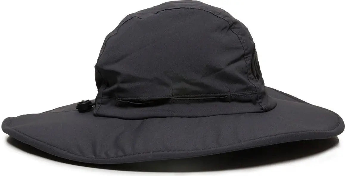 OC Sports CSB-100 Adjustable Cinching Cord Casual Hat - Graphite - Dark Gray / 6 7/8’’ - 7 1/2’’