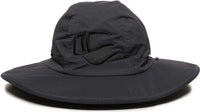 OC Sports CSB-100 Adjustable Cinching Cord Casual Hat - Graphite - Dark Gray / 6 7/8’’ - 7 1/2’’