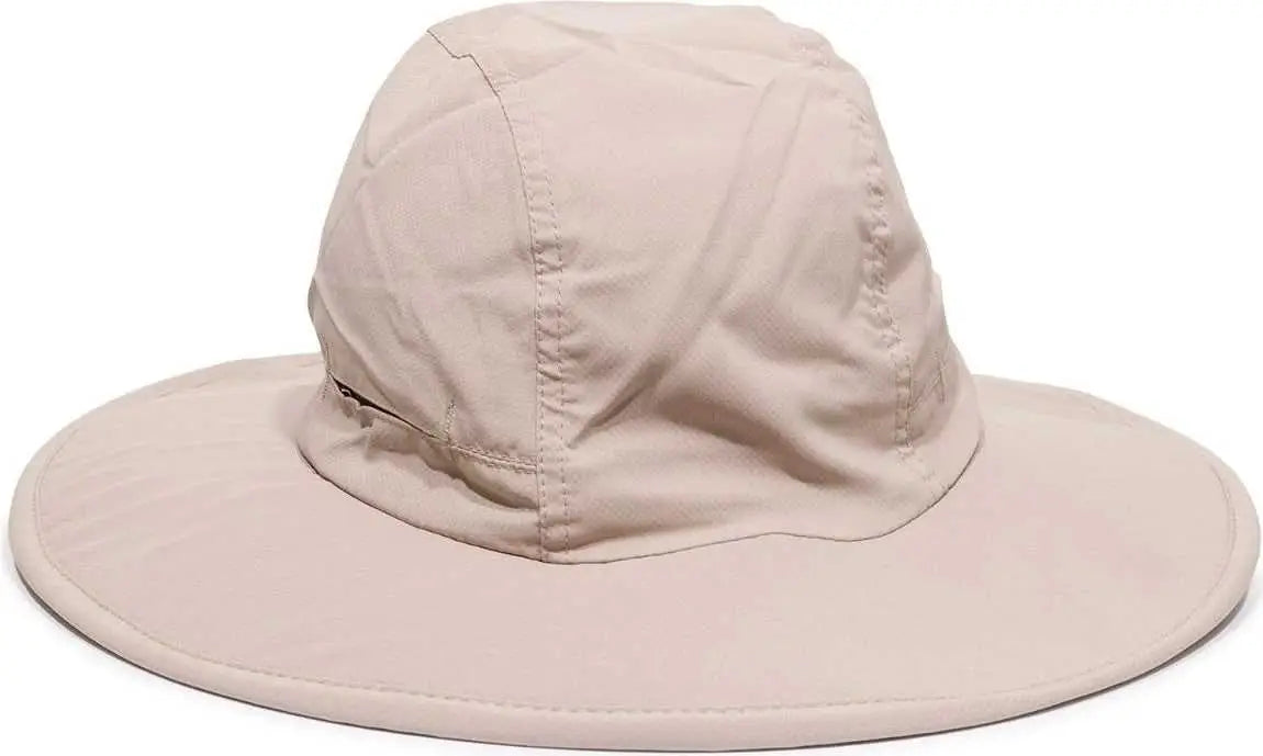 OC Sports CSB-100 Adjustable Cinching Cord Casual Hat - Khaki - Khaki / Adult