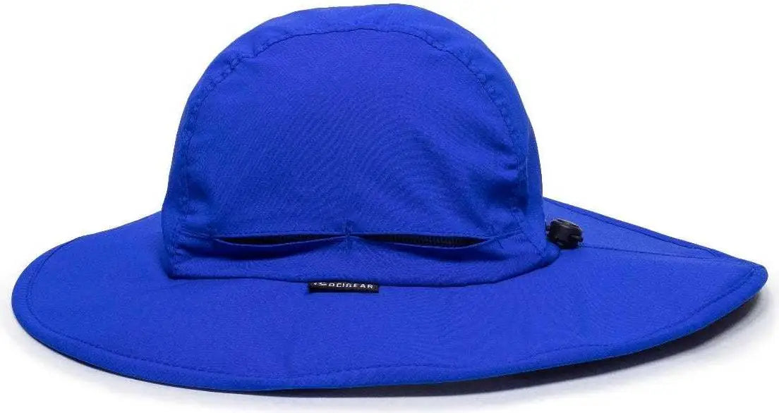 OC Sports CSB-100 Adjustable Cinching Cord Casual Hat - Royal - Royal / 6 7/8’’ - 7 1/2’’
