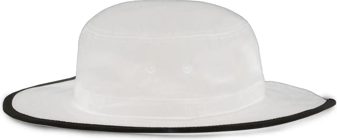 OC Sports CSB-300 Moisture Wicking Boonie - White Black - White Black / One Size Fits Most