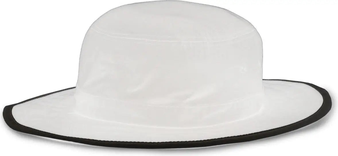 OC Sports CSB-300 Moisture Wicking Boonie - White Black - White Black / One Size Fits Most