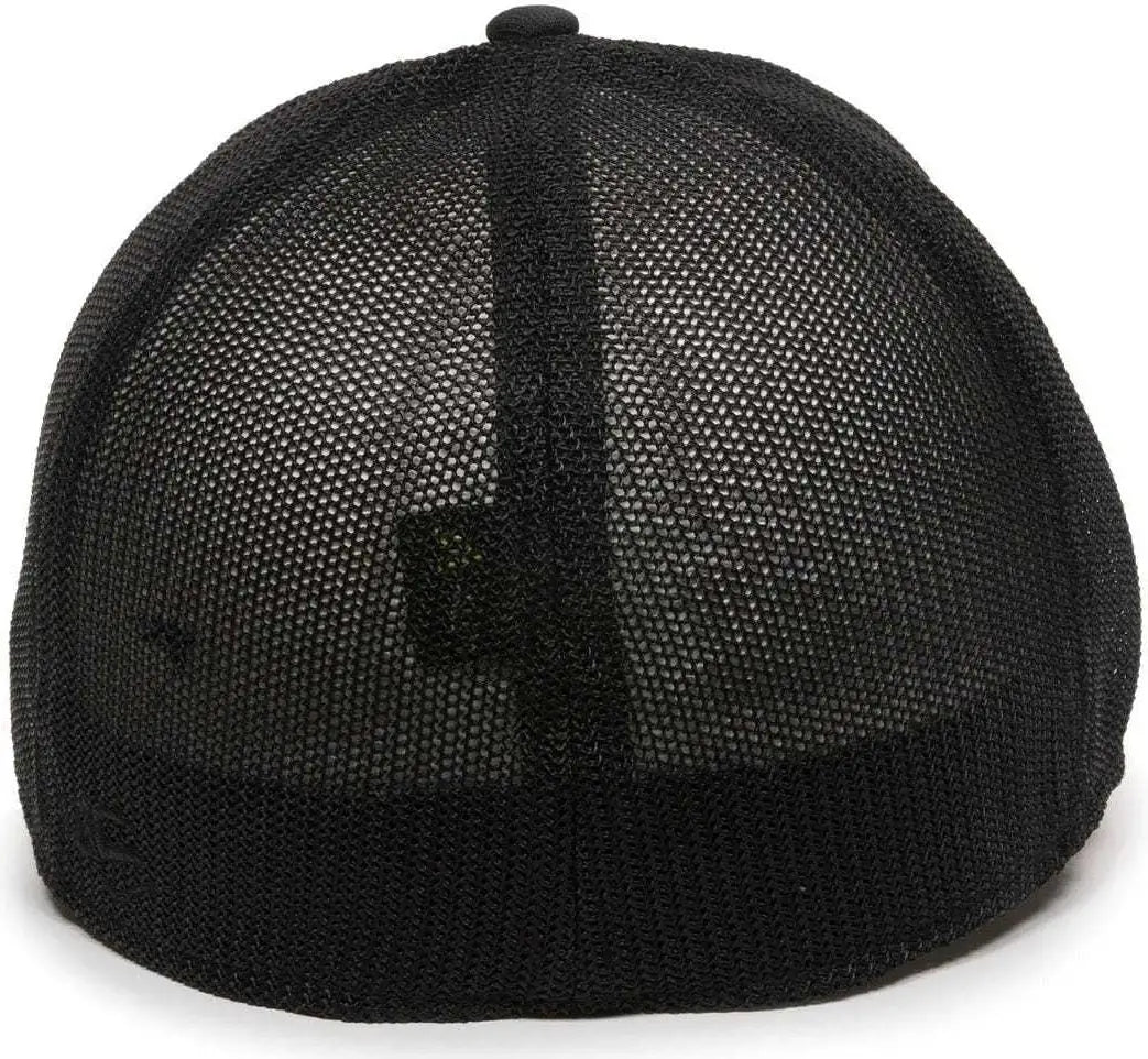 OC Sports CT120M Extra-flexible Slight Pre-curved Visor - Royal Black