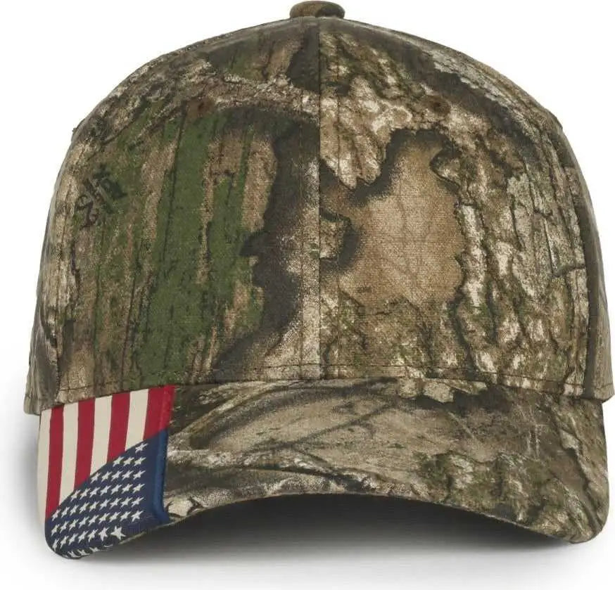 OC Sports CWF-305 Adjustable Cap - Realtree APX USA - Realtree / OSFM