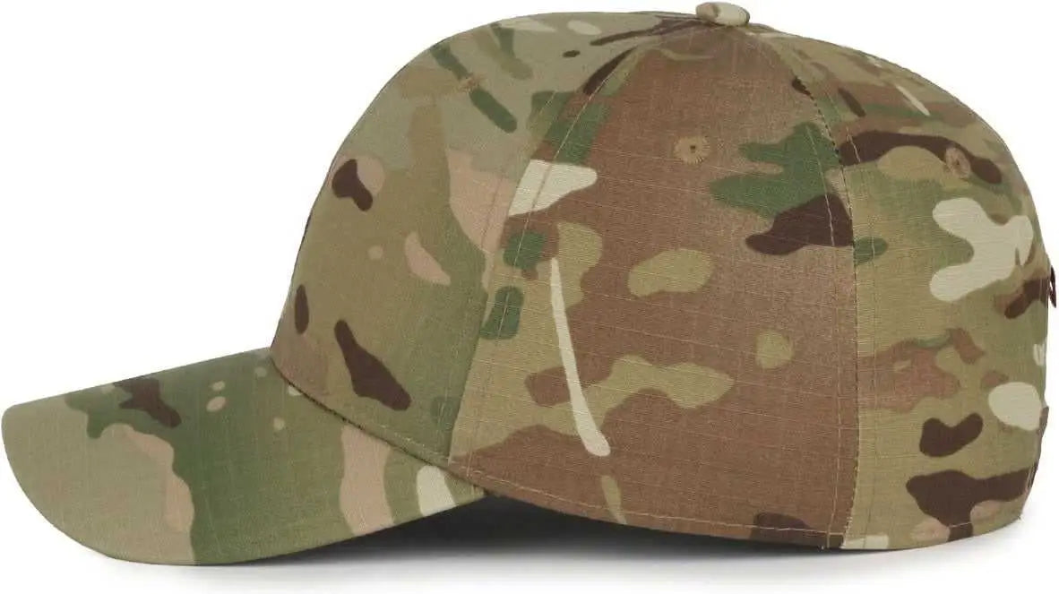 OC Sports CWF-405 Multicam Cap with Flag Visor Cap - Nyco Extreme Mulitcam Original Usa - Multicam / OSFM