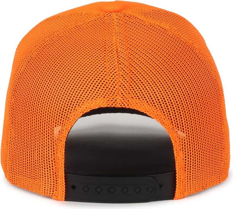 OC Sports DEER01 Deer Design Cap - Blaze Mossy Oak Bottomland - Blaze Mokky Oak / 6 7/8’’ - 7 1/2’’