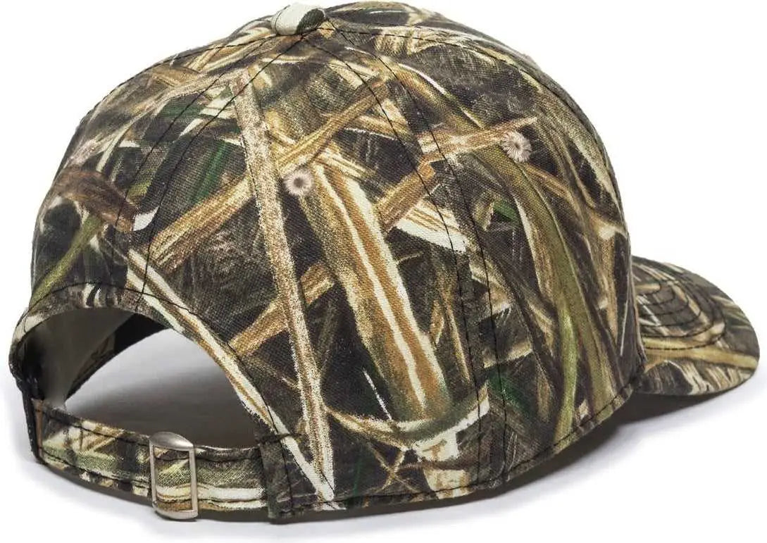 OC Sports DU21X Ducks Unlimited Caps - Mossy Oak Shadow Grass Blades Ducks Unlimited