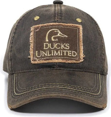 OC Sports DU37C Ducks Unlimited Caps - Dark Brown - Brown / Adult