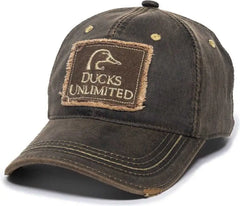 OC Sports DU37C Ducks Unlimited Caps - Dark Brown - Brown / Adult