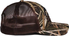 OC Sports DU63B Ducks Unlimited Caps - Mossy Oak Shadowgrass Blades Duck Brown - Mossy Oak Brown / OSFM